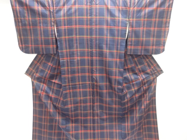 Japanese Kimono / Tsumugi Silk